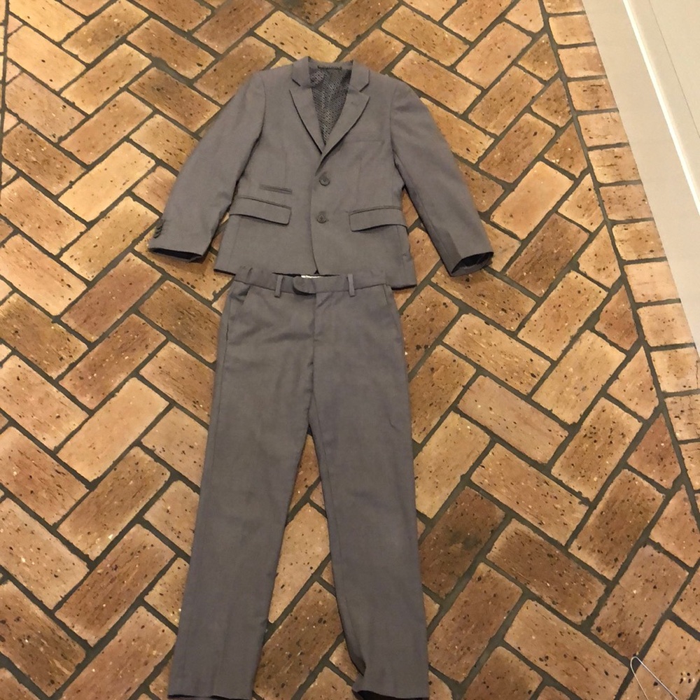 Boys Grey Suit